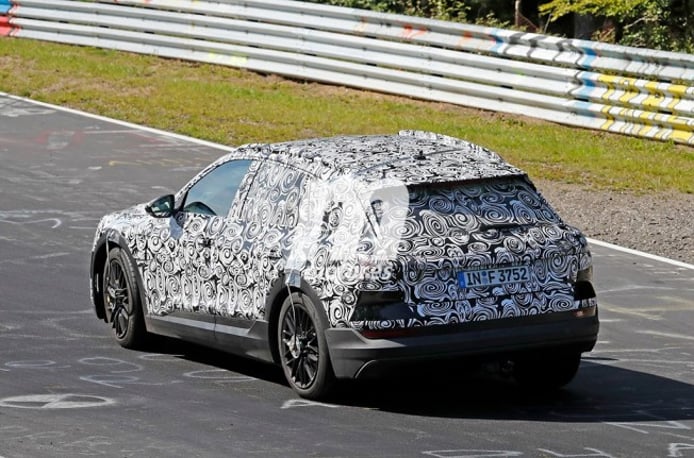 Audi e-tron quattro 2018 - foto espía posterior Audi e-tron quattro 2018 - foto espía posterior