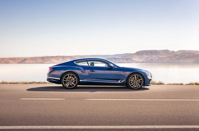 Bentley Continental GT 2018 - lateral Bentley Continental GT 2018 - lateral