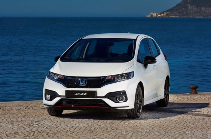 Honda Jazz 2018 - frontal Honda Jazz 2018 - frontal