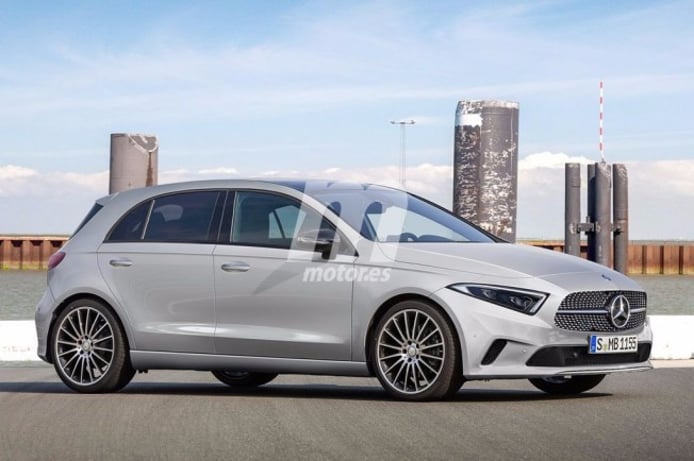 Mercedes Clase A 2018 - recreación Mercedes Clase A 2018 - recreación