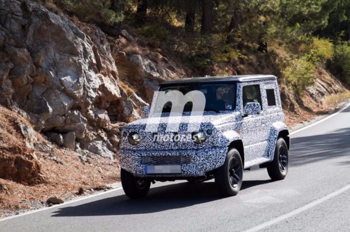Suzuki Jimny 2019 - foto espía Suzuki Jimny 2019 - foto espía