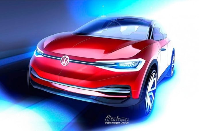 Volkswagen I.D. Crozz Concept - teaser Volkswagen I.D. Crozz Concept - teaser