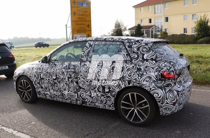 Audi A1 2018 - foto espía posterior Audi A1 2018 - foto espía posterior