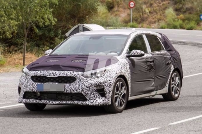Kia Cee'd 2018 - foto espía Kia Cee'd 2018 - foto espía