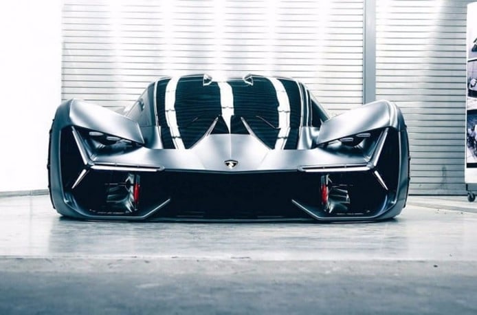 Концепт Lamborghini Terzo Millennio - спереди Концепт Lamborghini Terzo Millennio - спереди