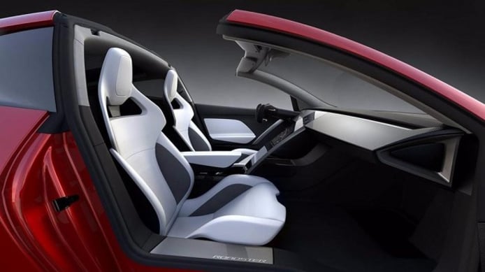 Tesla Roadster 2020 - interior Tesla Roadster 2020 - interior