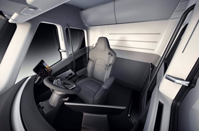 Tesla Semi 2019 - interior Tesla Semi 2019 - interior