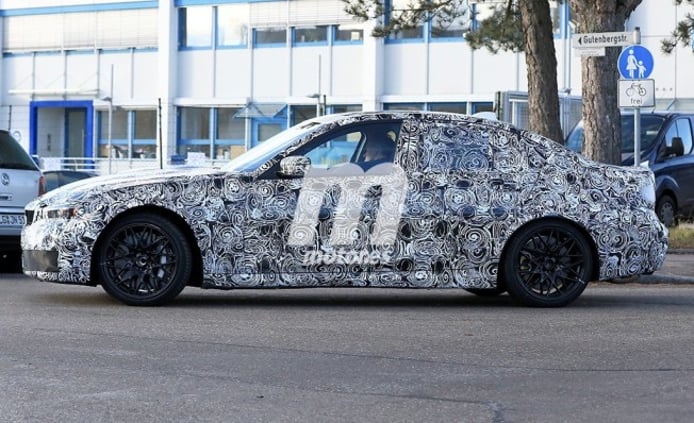 BMW M3 2019 - foto espía lateral BMW M3 2019 - foto espía lateral