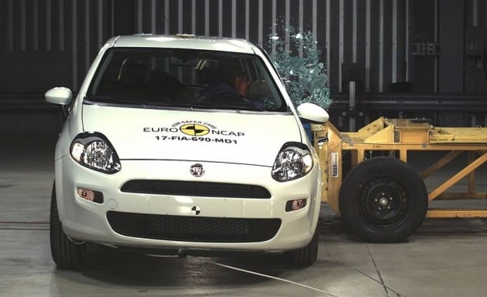 Fiat Punto pruebas Euro NCAP Fiat Punto pruebas Euro NCAP