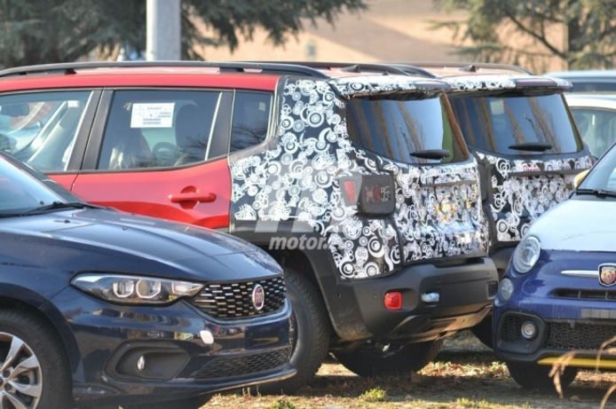 Jeep Renegade 2019 - foto espía posterior Jeep Renegade 2019 - foto espía posterior