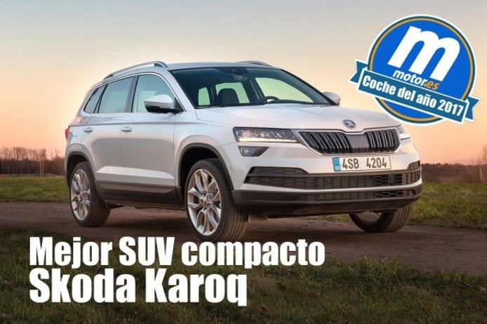 Skoda Karoq - Mejor SUV compacto 2017 para Motor.es Skoda Karoq - Mejor SUV compacto 2017 para Motor.es