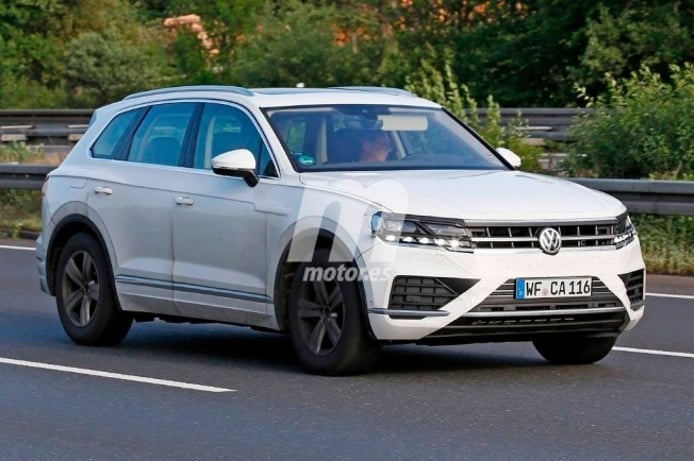 Volkswagen Touareg 2018 - foto espía Volkswagen Touareg 2018 - foto espía