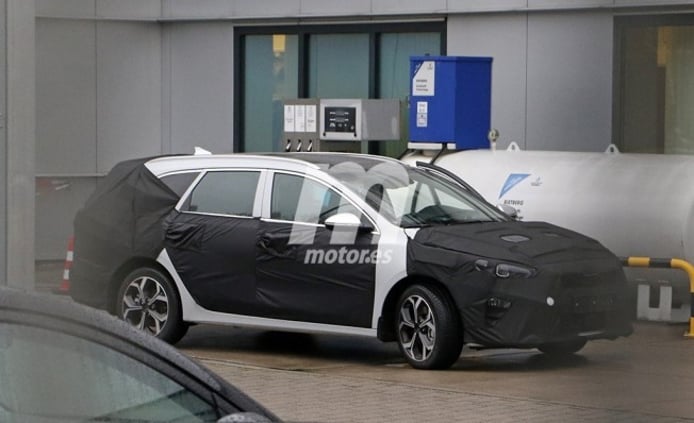 Kia Cee'd Sportswagon 2018 - foto espía Kia Cee'd Sportswagon 2018 - foto espía