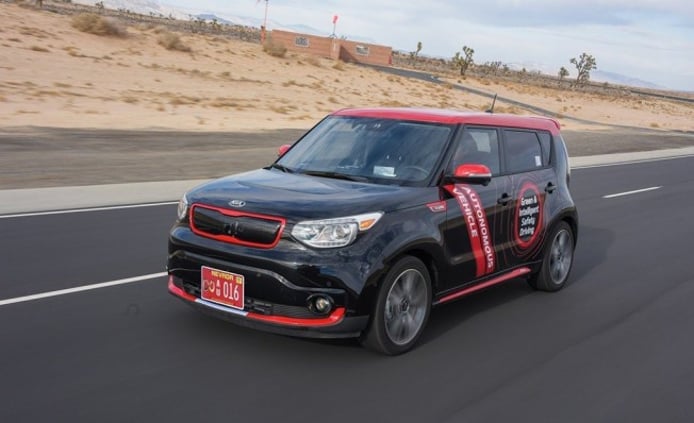 Prototipo de coche autónomo basado en el Kia Soul Prototipo de coche autónomo basado en el Kia Soul