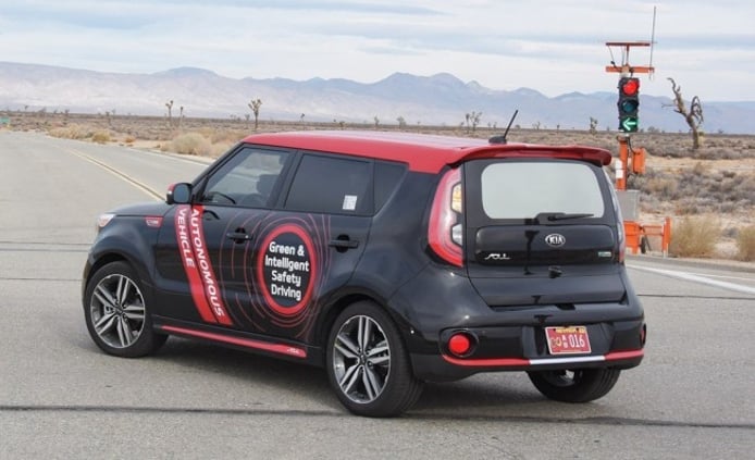 Prototipo de coche autónomo basado en el Kia Soul Prototipo de coche autónomo basado en el Kia Soul