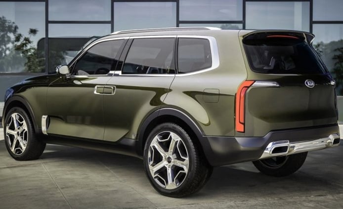 Kia Telluride Concept - posterior Kia Telluride Concept - posterior