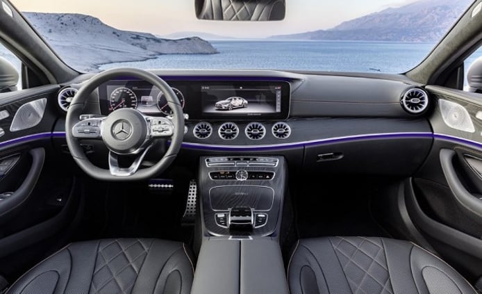 Mercedes Clase CLS 2018 - interior Mercedes Clase CLS 2018 - interior