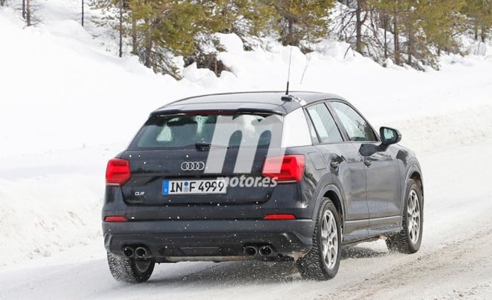 Audi SQ2 2019 - foto espía posterior Audi SQ2 2019 - foto espía posterior
