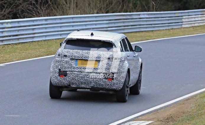 Range Rover Evoque 2019 - foto espía posterior Range Rover Evoque 2019 - foto espía posterior