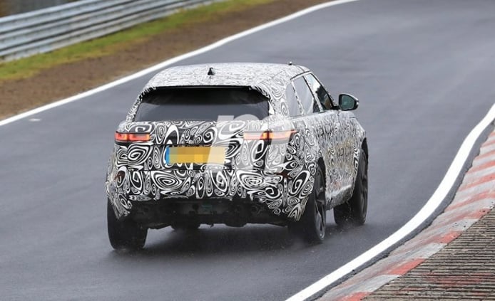 Range Rover Velar SVR - foto espía posterior Range Rover Velar SVR - foto espía posterior