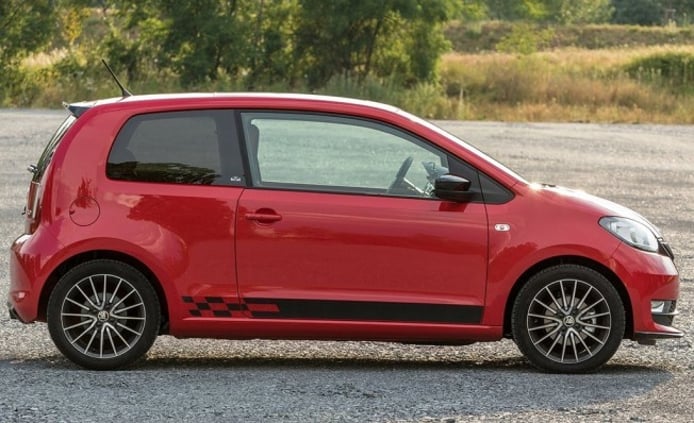 Skoda Citigo Monte Carlo - сбоку Skoda Citigo Monte Carlo - сбоку