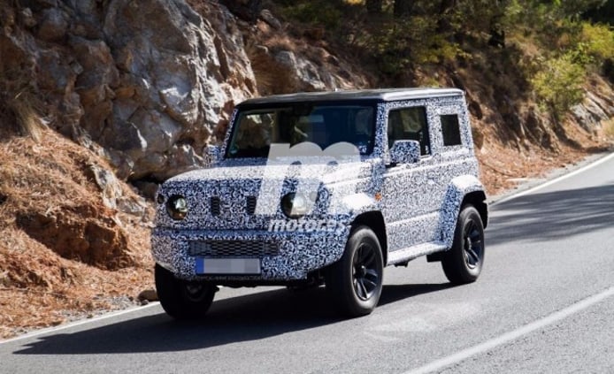 Suzuki Jimny 2019 - foto espía Suzuki Jimny 2019 - foto espía