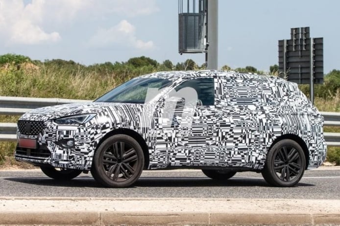 SEAT Tarraco - foto espía lateral SEAT Tarraco - foto espía lateral