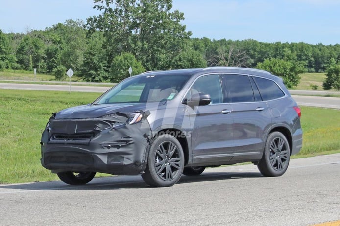 Honda Pilot 2019 Primeras Fotos Del Facelift Y La Nueva Versi n PHEV 