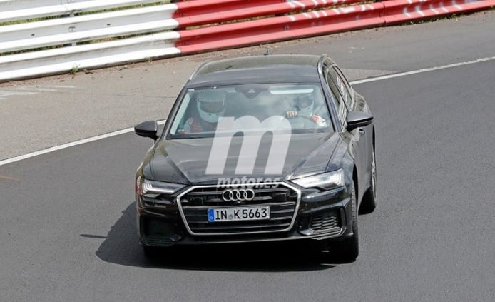 Audi S6 Avant 2019 - foto espía frontal Audi S6 Avant 2019 - foto espía frontal