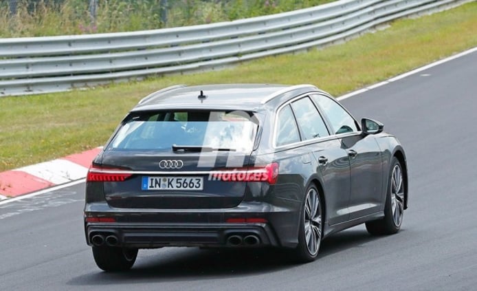 Audi S6 Avant 2019 - foto espía posterior Audi S6 Avant 2019 - foto espía posterior