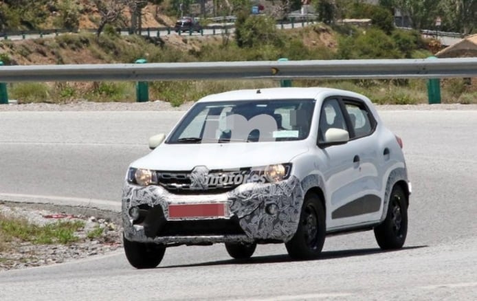 Renault Kwid 2019 - foto espía Renault Kwid 2019 - foto espía
