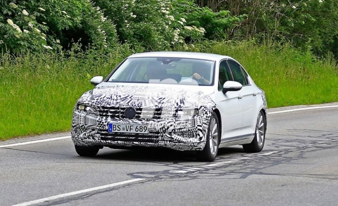 Volkswagen Passat 2019 - foto espía Volkswagen Passat 2019 - foto espía