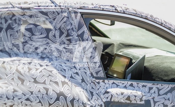 Renault Clio 2019 - foto espía interior Renault Clio 2019 - foto espía interior
