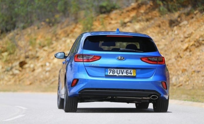 Kia Ceed 2018 - posterior Kia Ceed 2018 - posterior