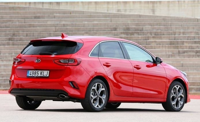 Kia Ceed 2018 - posterior Kia Ceed 2018 - posterior