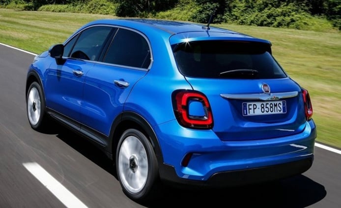 Fiat 500X 2019 - posterior Fiat 500X 2019 - posterior