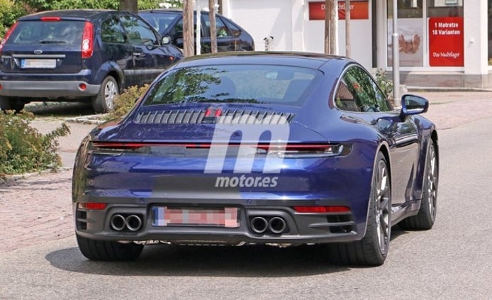 Porsche 911 2019 - foto espía posterior Porsche 911 2019 - foto espía posterior