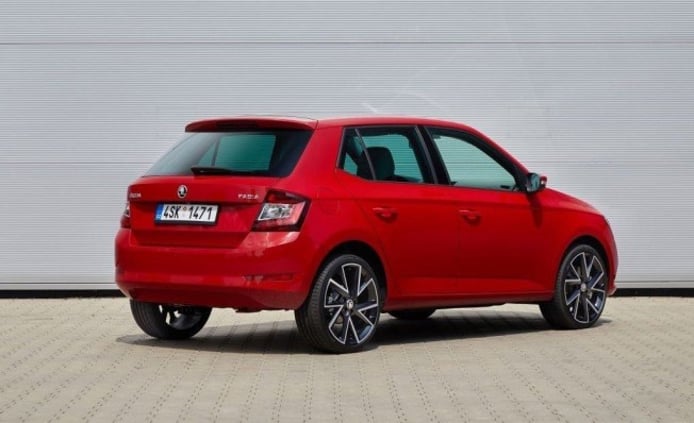 Skoda Fabia 2018 - posterior Skoda Fabia 2018 - posterior