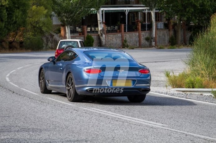 Bentley Continental GT Hybrid - foto espía posterior Bentley Continental GT Hybrid - foto espía posterior