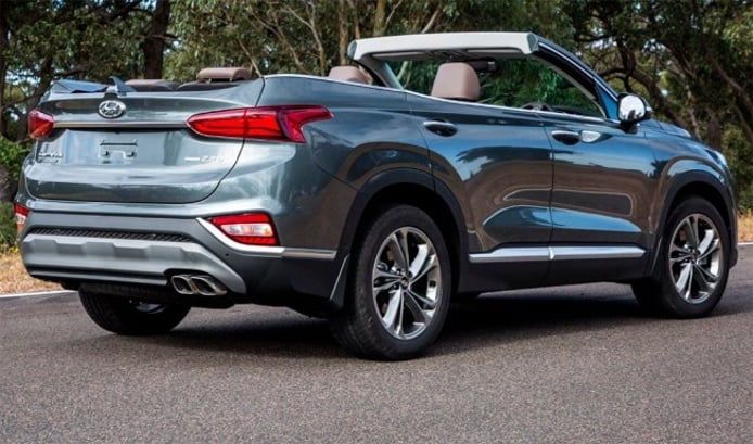 Hyundai Santa Fe Cabrio 2019 - posterior Hyundai Santa Fe Cabrio 2019 - posterior