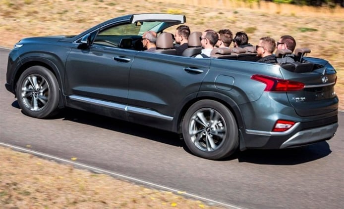 Hyundai Santa Fe Cabrio 2019 - posterior Hyundai Santa Fe Cabrio 2019 - posterior