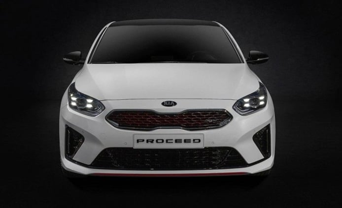 Kia ProCeed GT - frontal Kia ProCeed GT - frontal