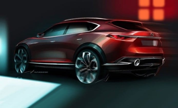 Mazda Koeru Concept - boceto Mazda Koeru Concept - boceto
