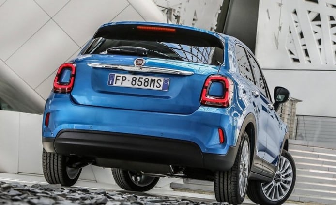 Fiat 500X 2019 - posterior Fiat 500X 2019 - posterior