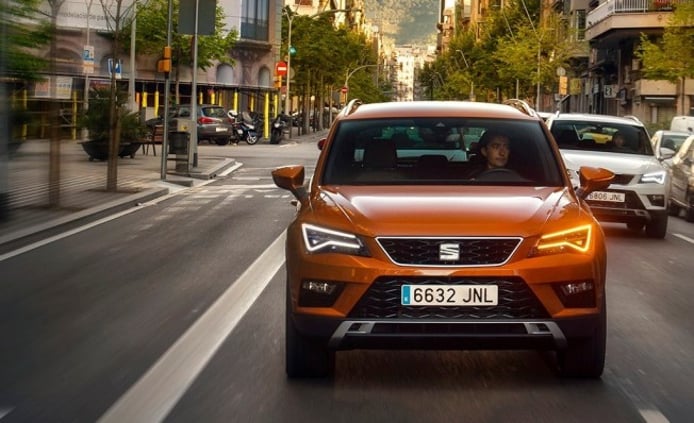 SEAT Ateca - frontal SEAT Ateca - frontal