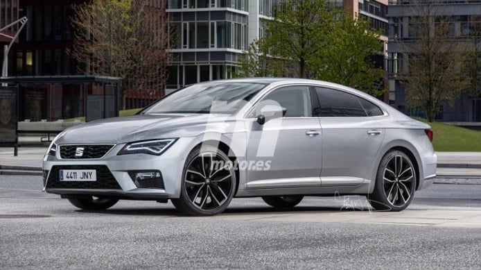 Recreación de una berlina deportiva de SEAT Recreación de una berlina deportiva de SEAT