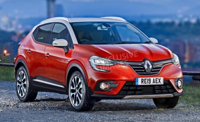 Renault Captur 2020 - recreación Renault Captur 2020 - recreación