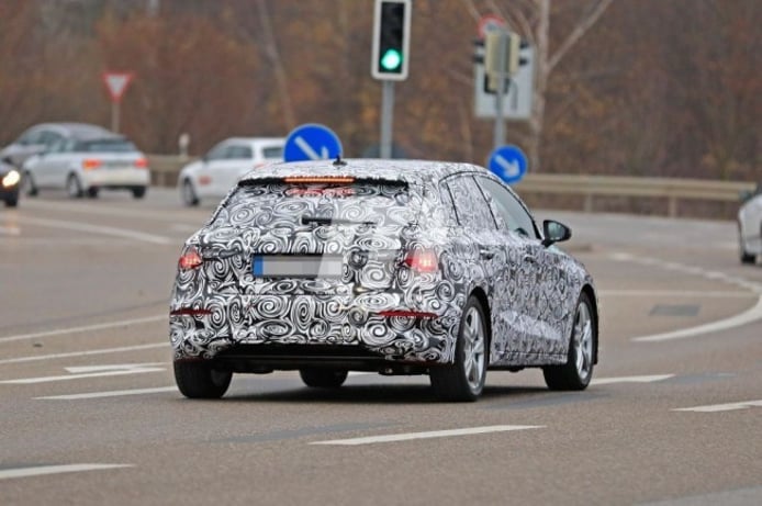 Audi A3 Sportback 2020 - foto espía posterior Audi A3 Sportback 2020 - foto espía posterior
