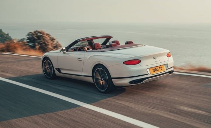 Bentley Continental GT Convertible 2019 - posterior Bentley Continental GT Convertible 2019 - posterior