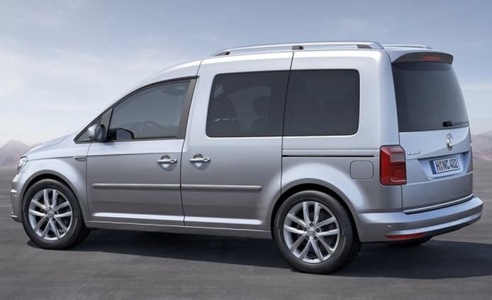 Volkswagen Caddy - posterior Volkswagen Caddy - posterior